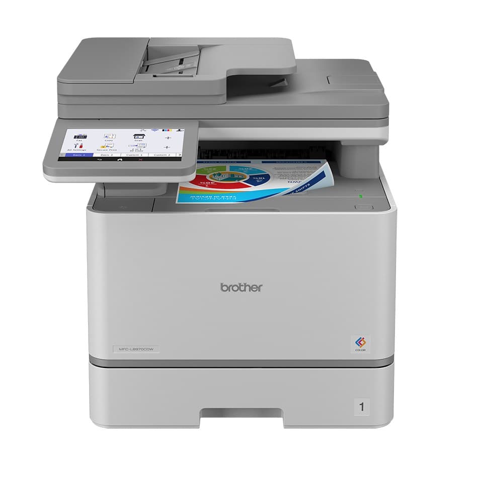 Brother MFC-L8970CDW A4 Colour Multifunction Laser Printer - 31 ppm, 2400 x 600 dpi, Wi-Fi