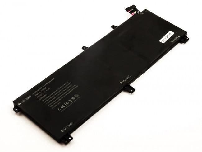 CoreParts MBXDE-BA0021 Replacement Battery for Dell Precision M3800, 11.1V 5400mAh 6-Cell Li-Pol, 60Wh, Black - Image 1