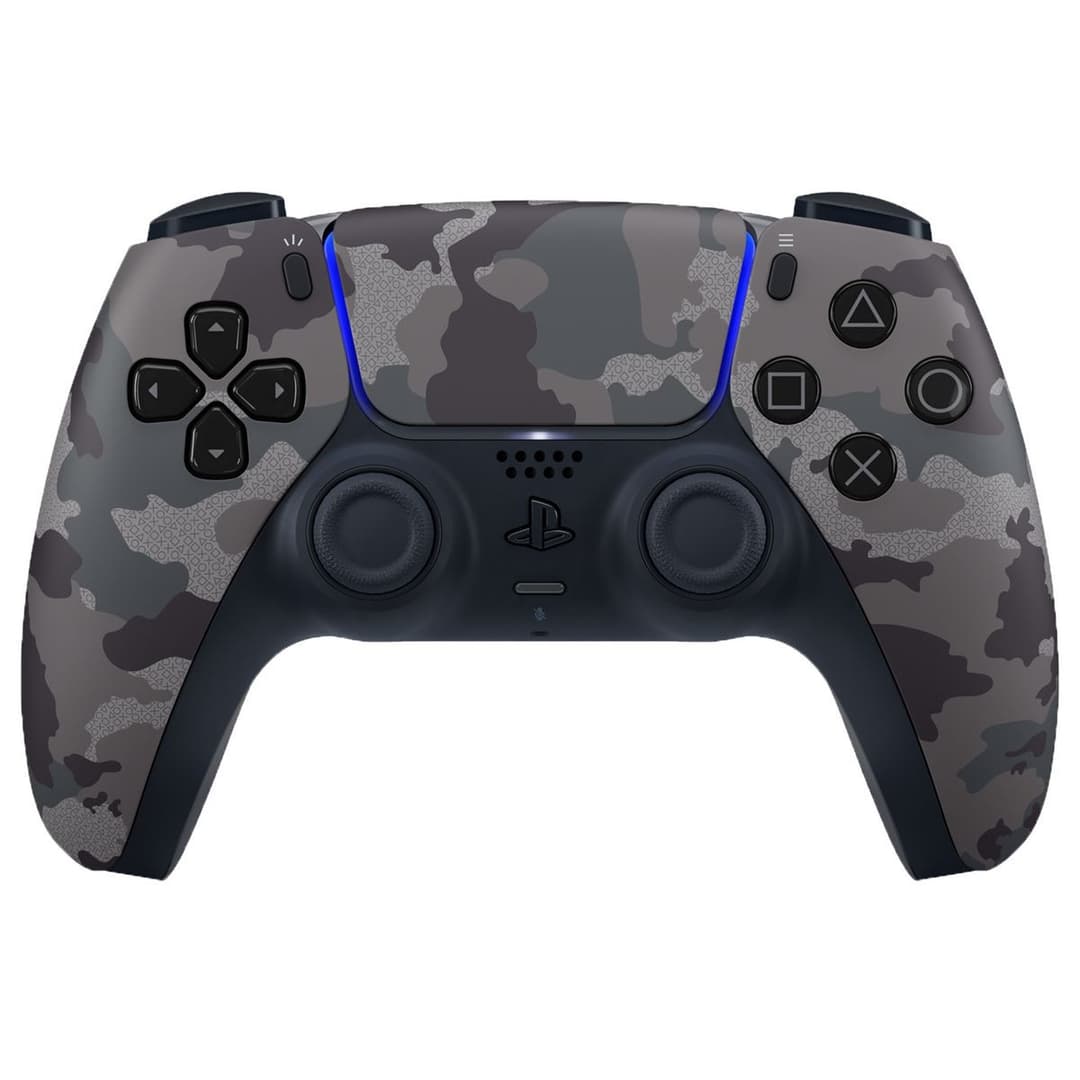 PlayStation DualSense Controller Grey Camo - Image 1
