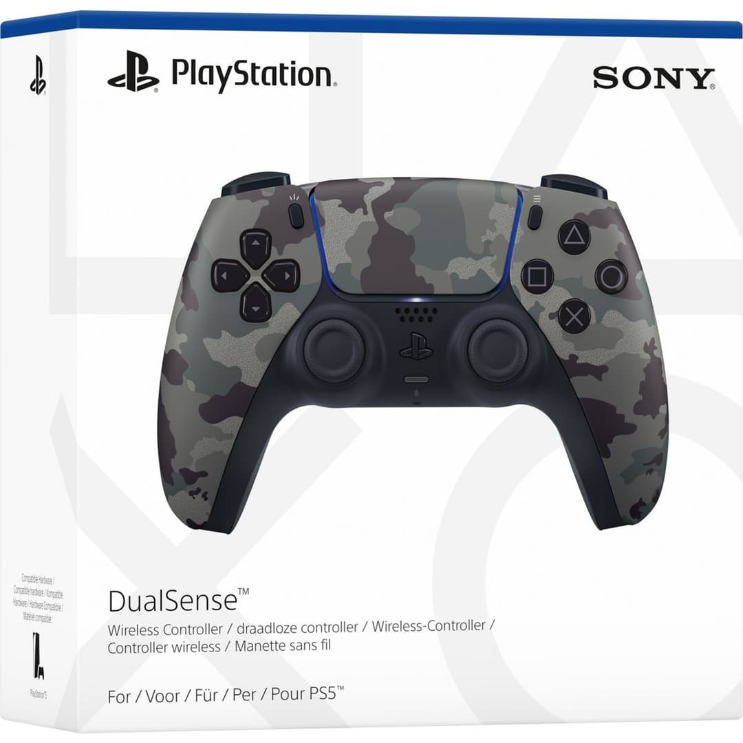PlayStation DualSense Controller Grey Camo - Image 2
