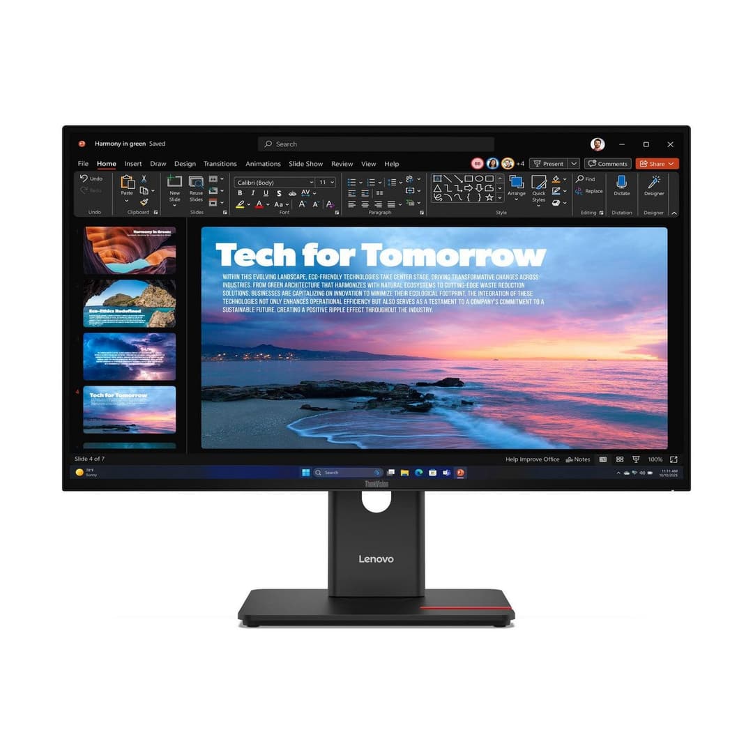 Lenovo ThinkVision T27QD-40 27" QHD LED Monitor - Image 1