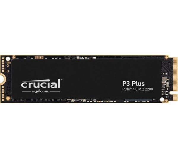 Crucial P3 Plus PCIe 4.0 NVMe M.2 Internal SSD 500GB