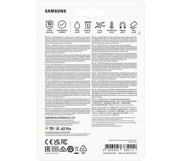 Samsung EVO Plus microSDXC Memory Card 1TB - Image 3