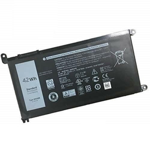 Dell FC92N 42Wh 3-Cell Li-Ion Laptop Battery for Inspiron 7778/7779, Latitude 3379, Vostro 5568 - Image 1