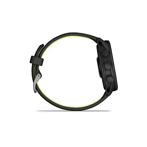 Garmin Forerunner 170 Music 43mm GPS Running Smartwatch - Black/Amp Yellow - Image 4