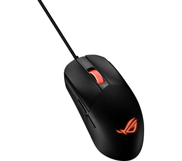 ASUS ROG Strix Impact III Wired RGB Optical Gaming Mouse - Black - Image 1
