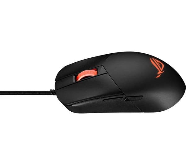 ASUS ROG Strix Impact III Wired RGB Optical Gaming Mouse - Black - Image 2
