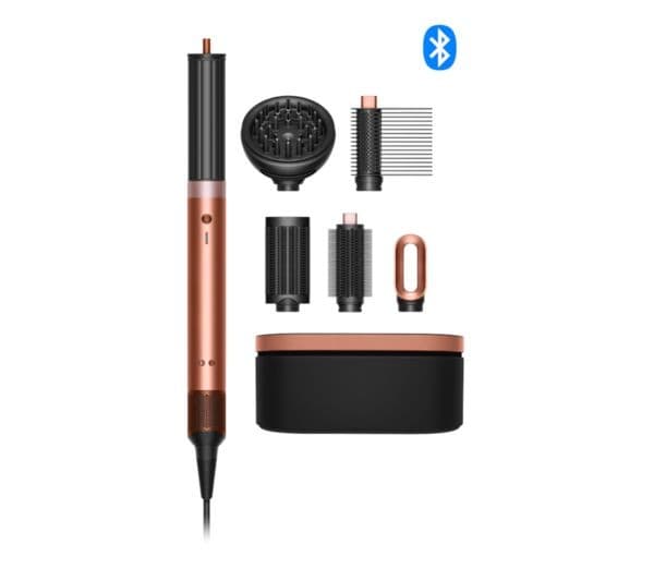 Dyson Airwrap Co-anda2x Multi-Styler & Dryer for Curly + Coily Hair - Amber Silk & Pink Champagne - Image 1