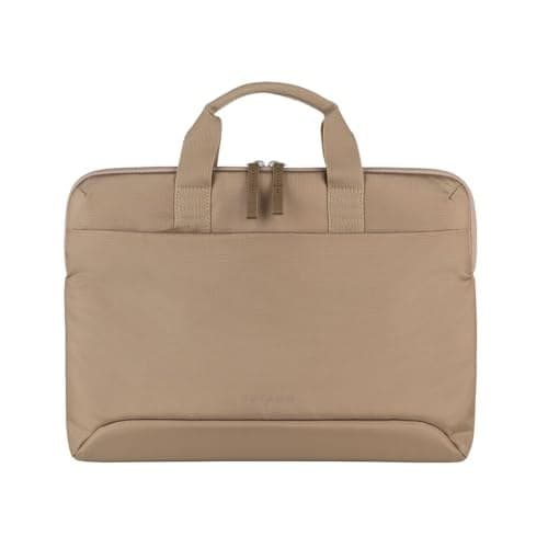 Tucano Smilza Super Slim Laptop Bag for 13-14 Inch Laptops, MacBook Compatible - Beige - Image 2
