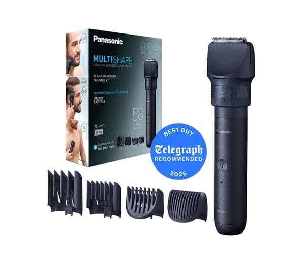 PANASONIC Multishape ER-CKL2 Wet & Dry Beard & Hair Trimmer - Black - Image 1