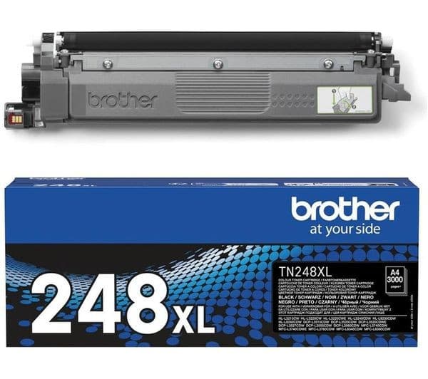 Brother TN248XLBK - High Yield - black - original - toner cartridge - Image 1