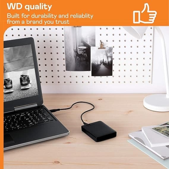 WD Elements Portable USB 3.0 External Hard Drive 1TB - Image 4
