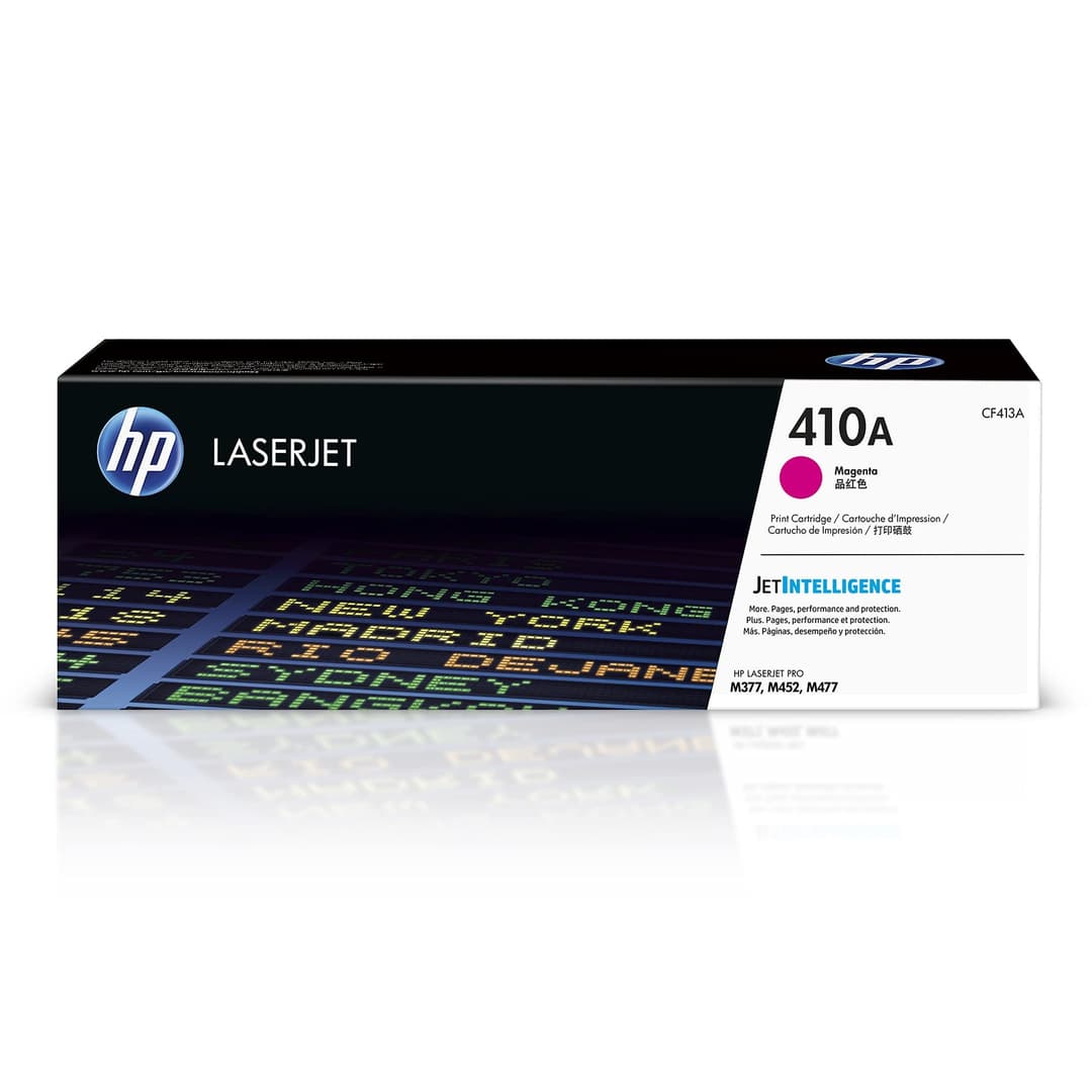 HP 410A Magenta Original LaserJet Toner Cartridge (CF413A) - Standard Yield, 2,300 Pages - Image 1