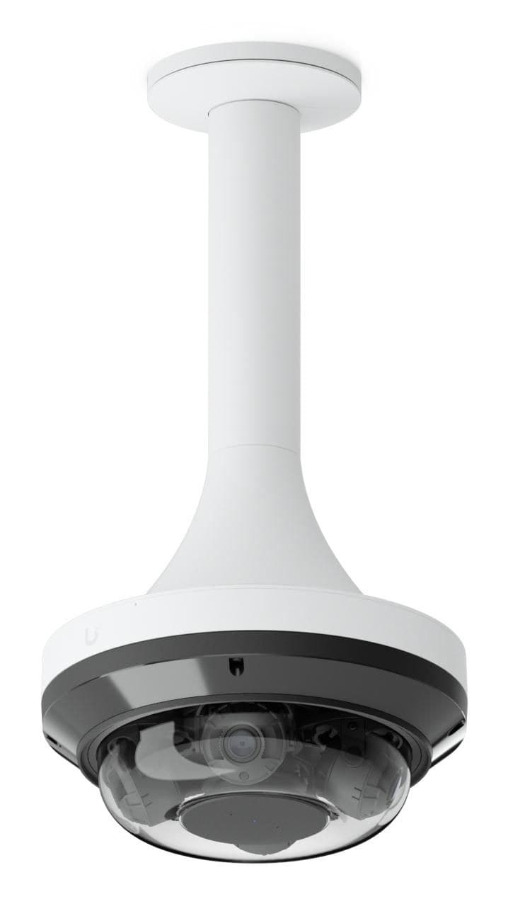 Ubiquiti UniFi AI Multi Sensor 4 Camera Pendant Mount, 1.5" NPS Thread - White - Image 1