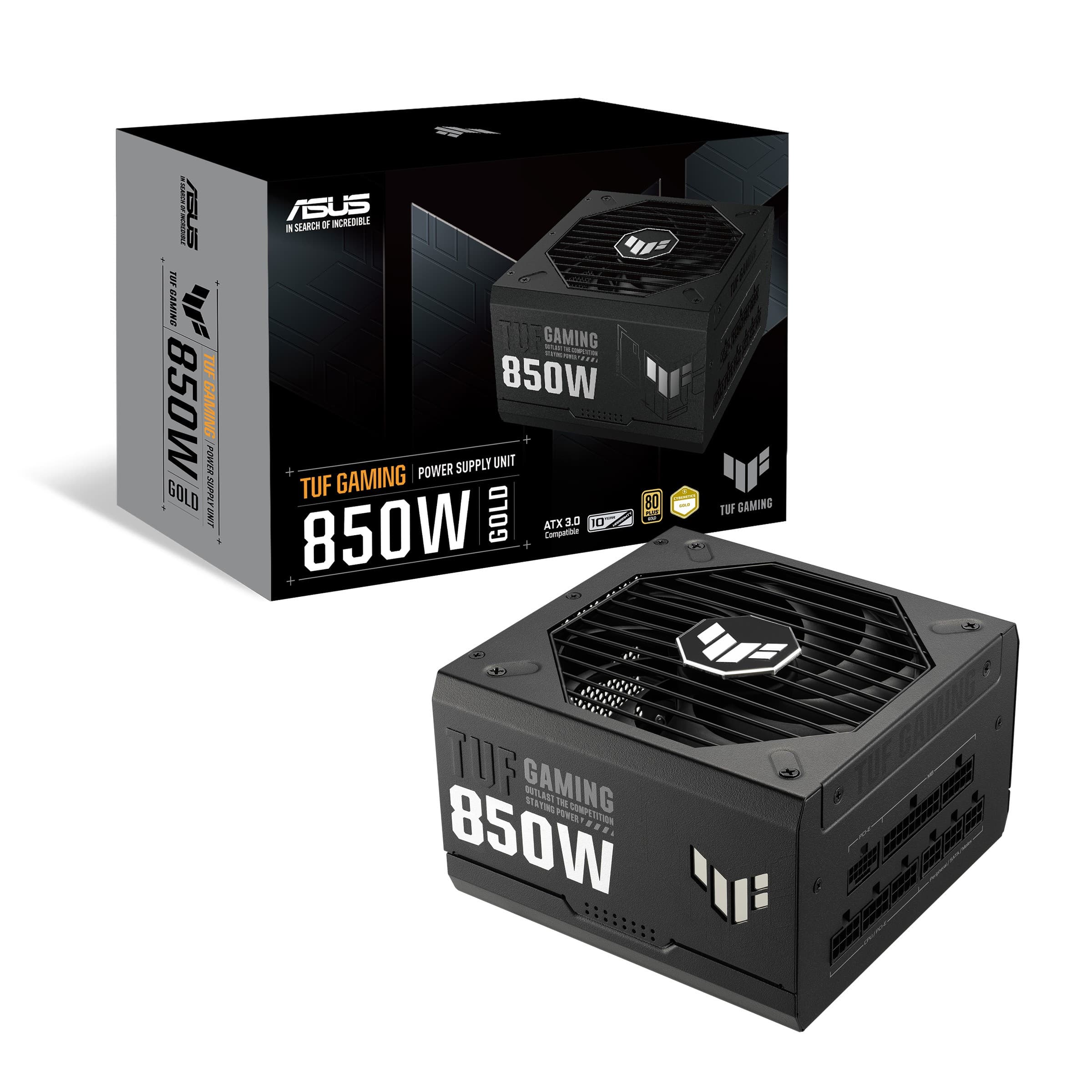 ASUS TUF Gaming 850W Modular Power Supply 80 Plus Gold 24-pin ATX - 90YE00S2-B0NA00