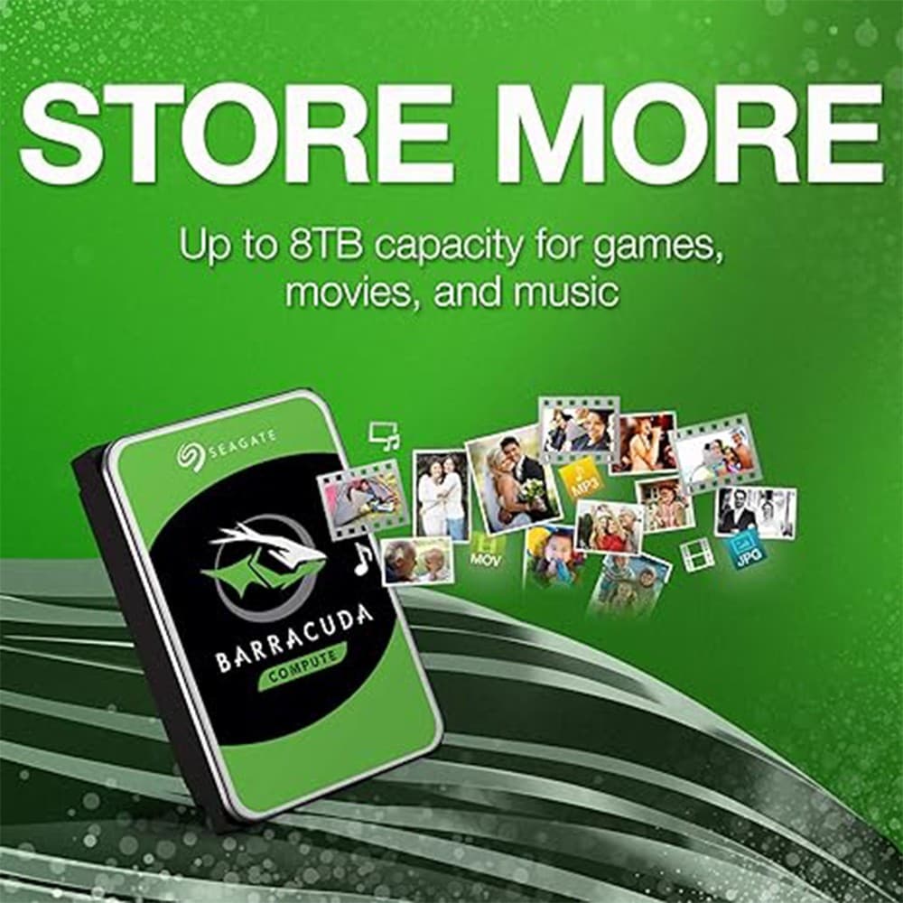 Seagate BarraCuda 4TB 3.5" 5400RPM 256MB Cache Desktop Hard Drive (ST4000DM004) - Image 5