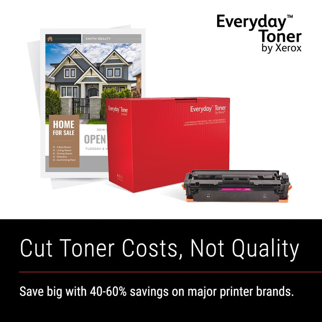 Everyday™ Black Toner by Xerox compatible with HP 80A (CF280A), Standard capacity - Image 2