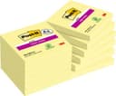 3M Post-it Super Sticky Notes 654-SSCY-P8+4, 76 x 76 mm, Yellow, 90 Sheets per Pad thumbnail 1