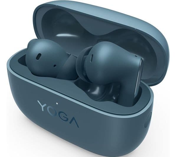 Lenovo Yoga TWS PC Edition Wireless Bluetooth Noise-Cancelling Earbuds - Tidal Teal - Image 4
