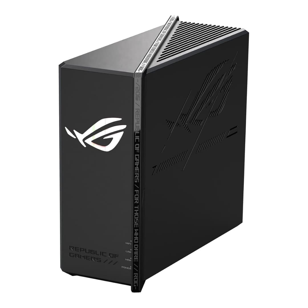 ASUS ROG Strix GS-BE18000 WiFi 7 Tri-Band Gaming Router Black - Image 1
