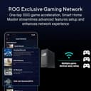 ASUS ROG Strix GS-BE18000 WiFi 7 Tri-Band Gaming Router Black thumbnail 2