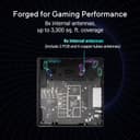 ASUS ROG Strix GS-BE18000 WiFi 7 Tri-Band Gaming Router Black thumbnail 3
