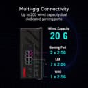 ASUS ROG Strix GS-BE18000 WiFi 7 Tri-Band Gaming Router Black thumbnail 5