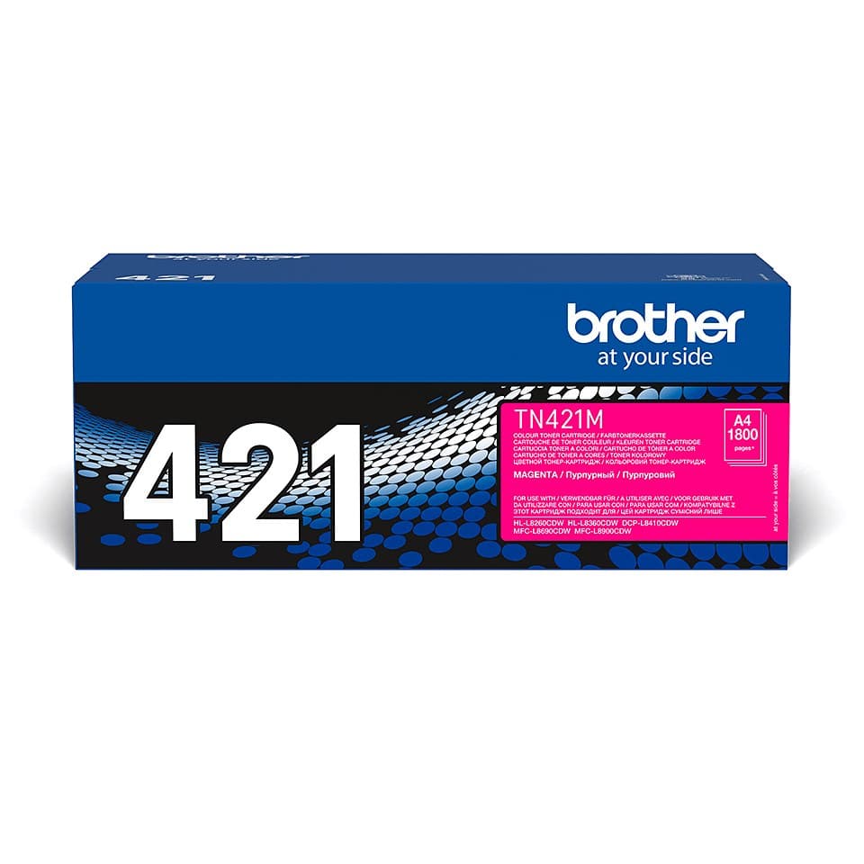 Brother TN-421M toner cartridge 1 pc(s) Original Magenta - 1,800 Pages