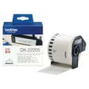 Brother DK-22205 Continuous Length Paper Label Tape 62mm x 30.48m - Black on White thumbnail 1