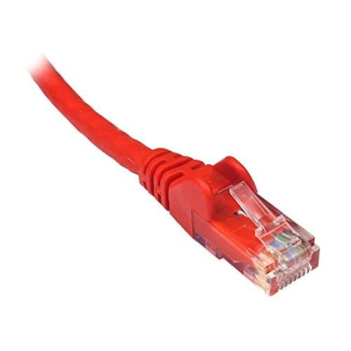 Scan Cat5e Snagless Moulded Patch Lead 1m - Red