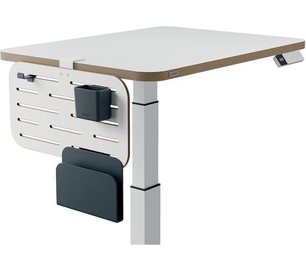 Leitz Ergo Small Pegboard Desk Organiser 65480000, 42 x 25 cm - White