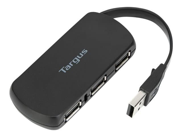 Targus 4-Port USB 2.0 Hub (ACH114EU) - Black - Image 4