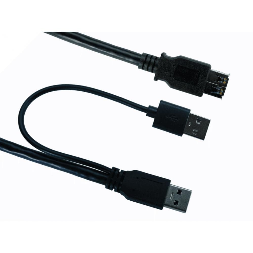 Scan 10m USB 3.0 Active Extension Cable - Male to Female, Black - Image 1
