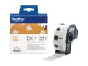 Brother DK-11221 Square Paper Labels, 23 x 23 mm, 1000 Labels - Black on White thumbnail 2