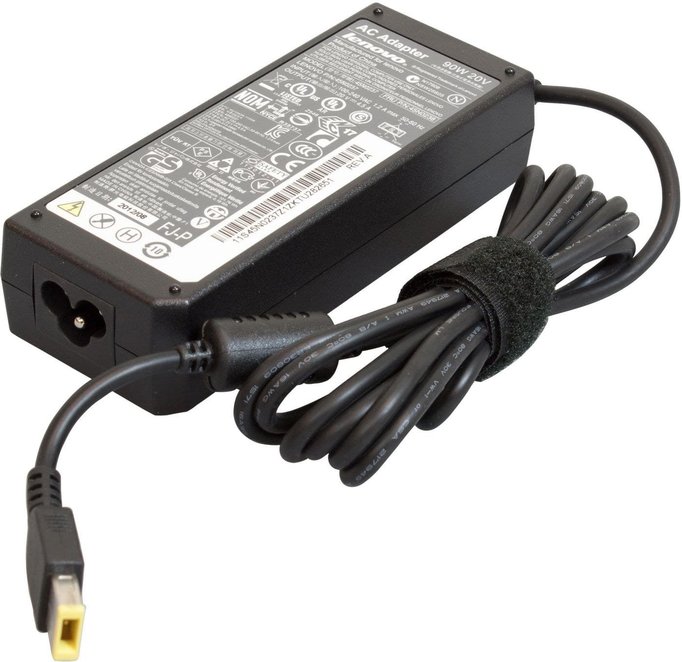 Lenovo ThinkPad 90W AC Adapter, 3-pin (0B46998 / FRU 45N0498) - Black