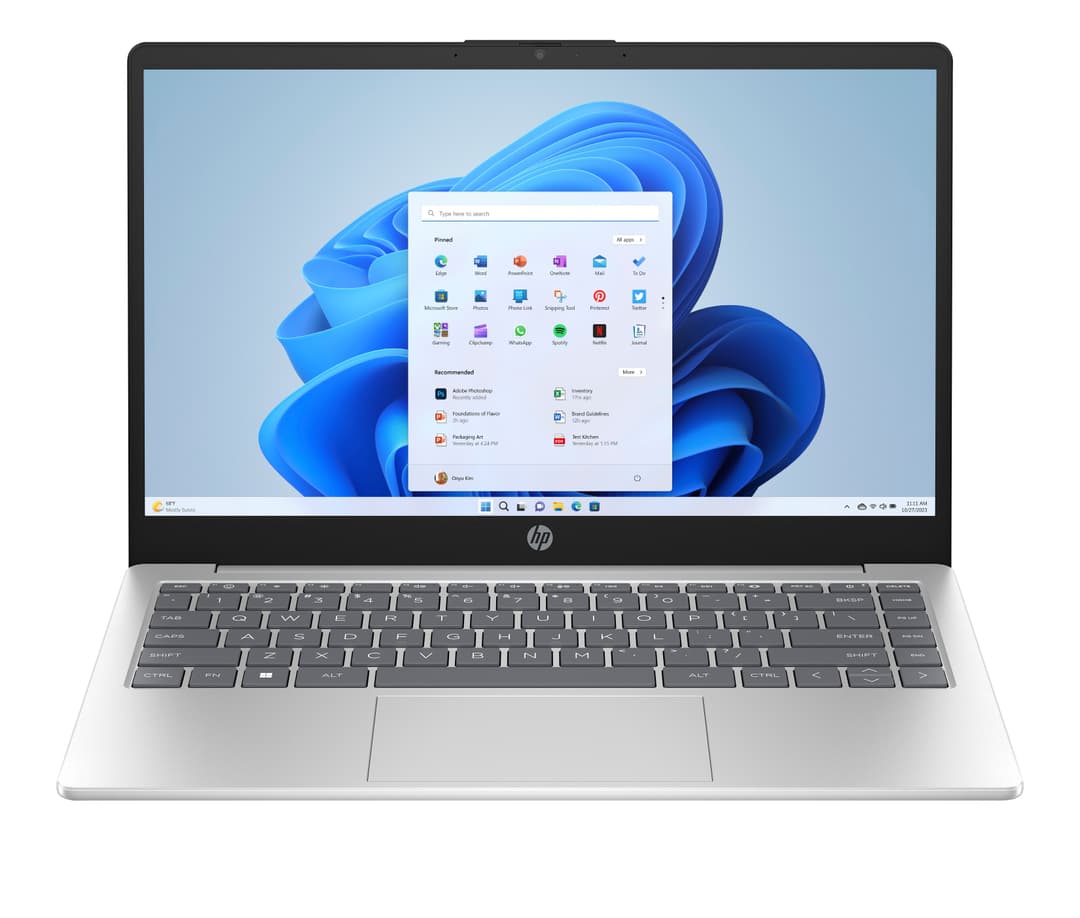 HP 14-ep0532sa Intel® Core™ i7 i7-1355U Laptop 35.6 cm (14") Full HD 8 GB DDR4-SDRAM 512 GB SSD Wi-Fi 6 (802.11ax) Windows 11 Home Silver - Image 1