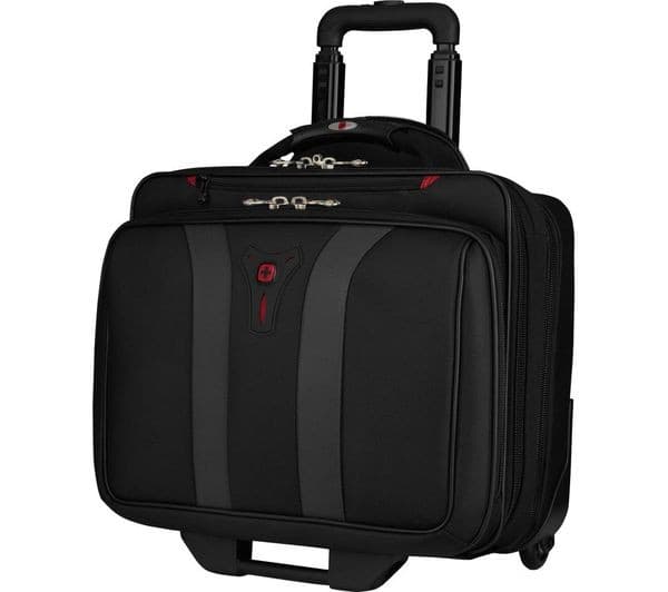 WENGER Granada 17" Laptop Case - Black & Grey - Image 2