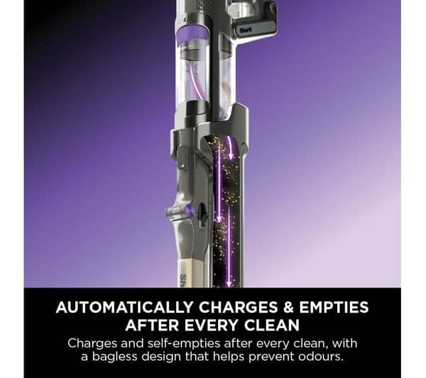 Shark PowerDetect Clean & Empty IP3251UKT Pet Cordless Vacuum Cleaner White/Java Grey - Image 5