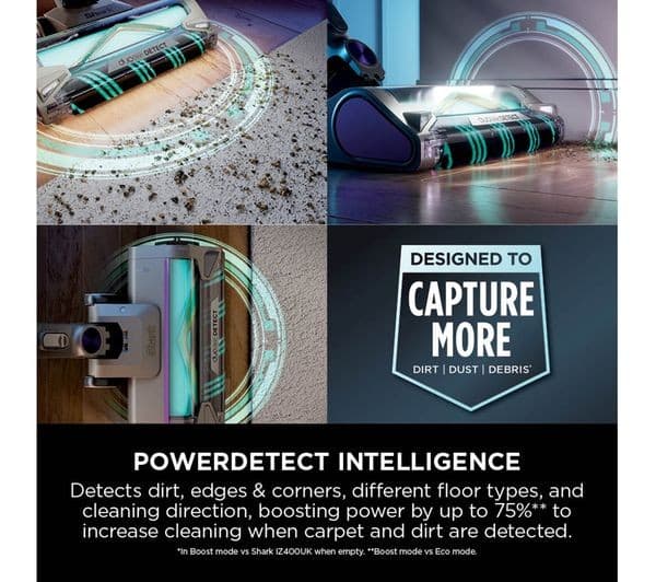 Shark PowerDetect Clean & Empty IP3251UKT Pet Cordless Vacuum Cleaner White/Java Grey - Image 7