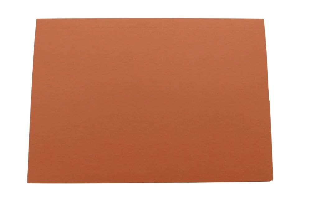 Exacompta Guildhall 25PK Double Pocket Legal Wallet 315gsm Orange - Image 1