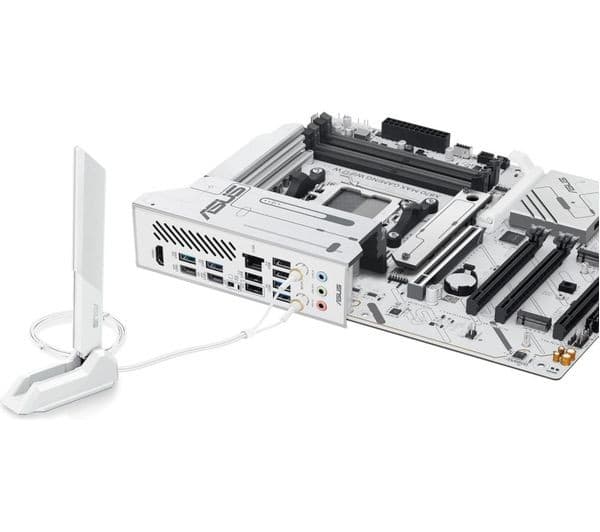 ASUS X870 MAX GAMING WIFI7 AMD AM5 DDR5 ATX Motherboard - White - Image 4