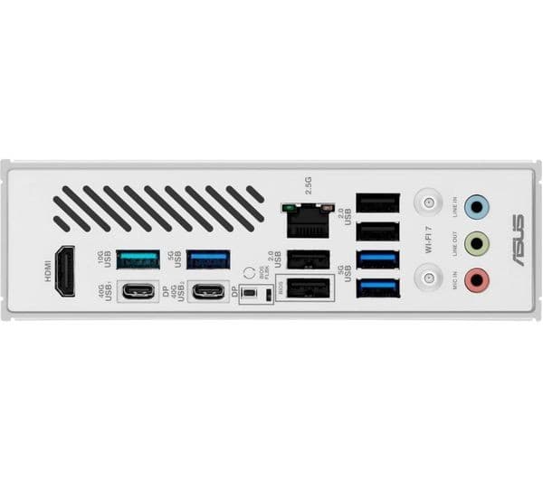 ASUS X870 MAX GAMING WIFI7 AMD AM5 DDR5 ATX Motherboard - White - Image 5