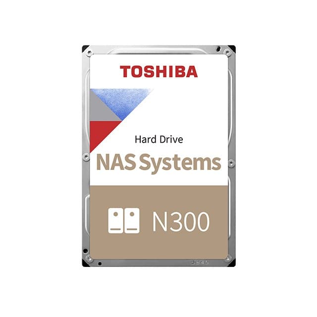 Toshiba N300 NAS 6 TB 3.5" Internal Hard Drive - 7200 RPM, 512 MB Cache, Serial ATA III (HDWG760EZSTA) - Image 1
