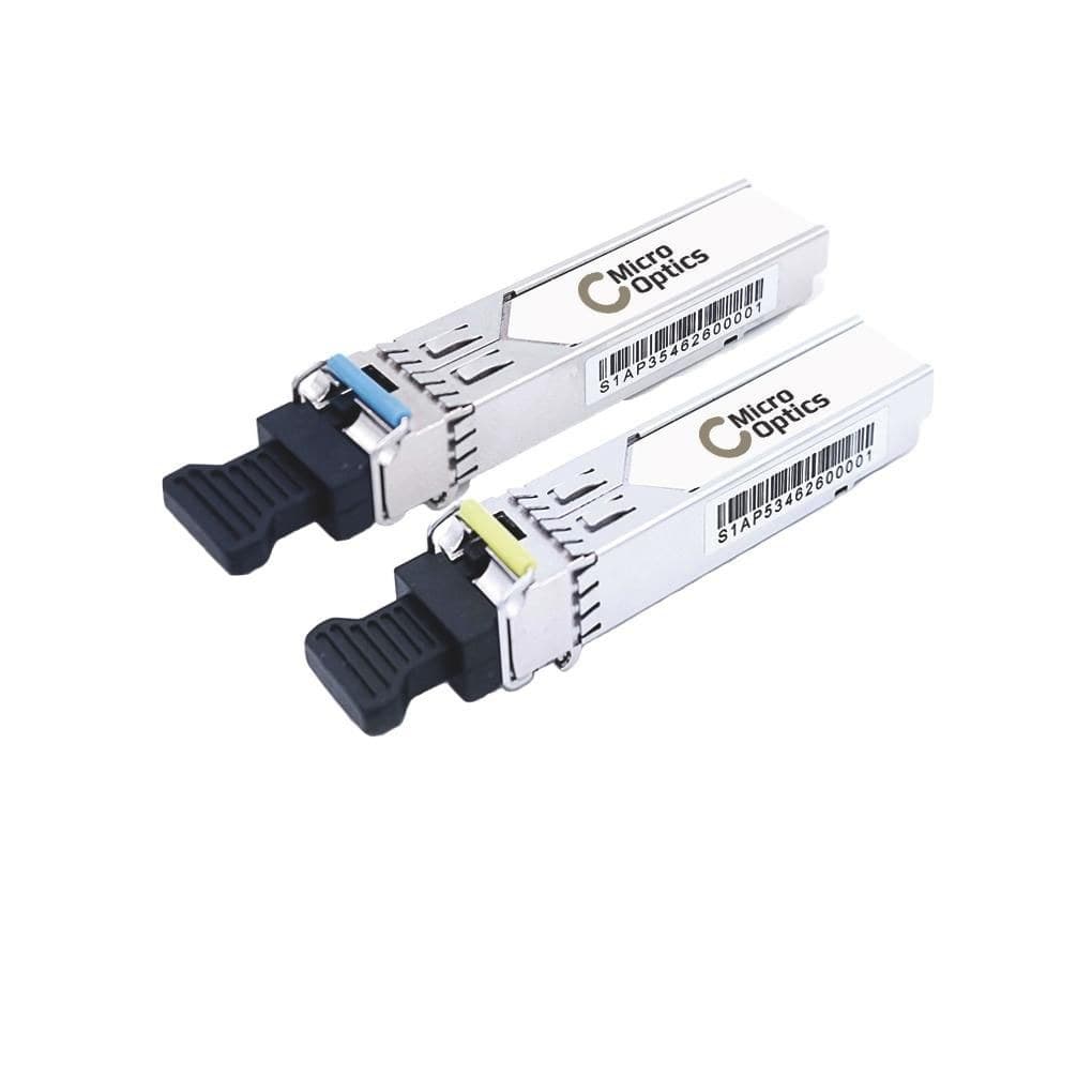 Lanview Ubiquiti UF-SM-1G-S Compatible 1G BiDi SFP Transceiver 1310/1550nm SMF 3km LC - 2 Pack