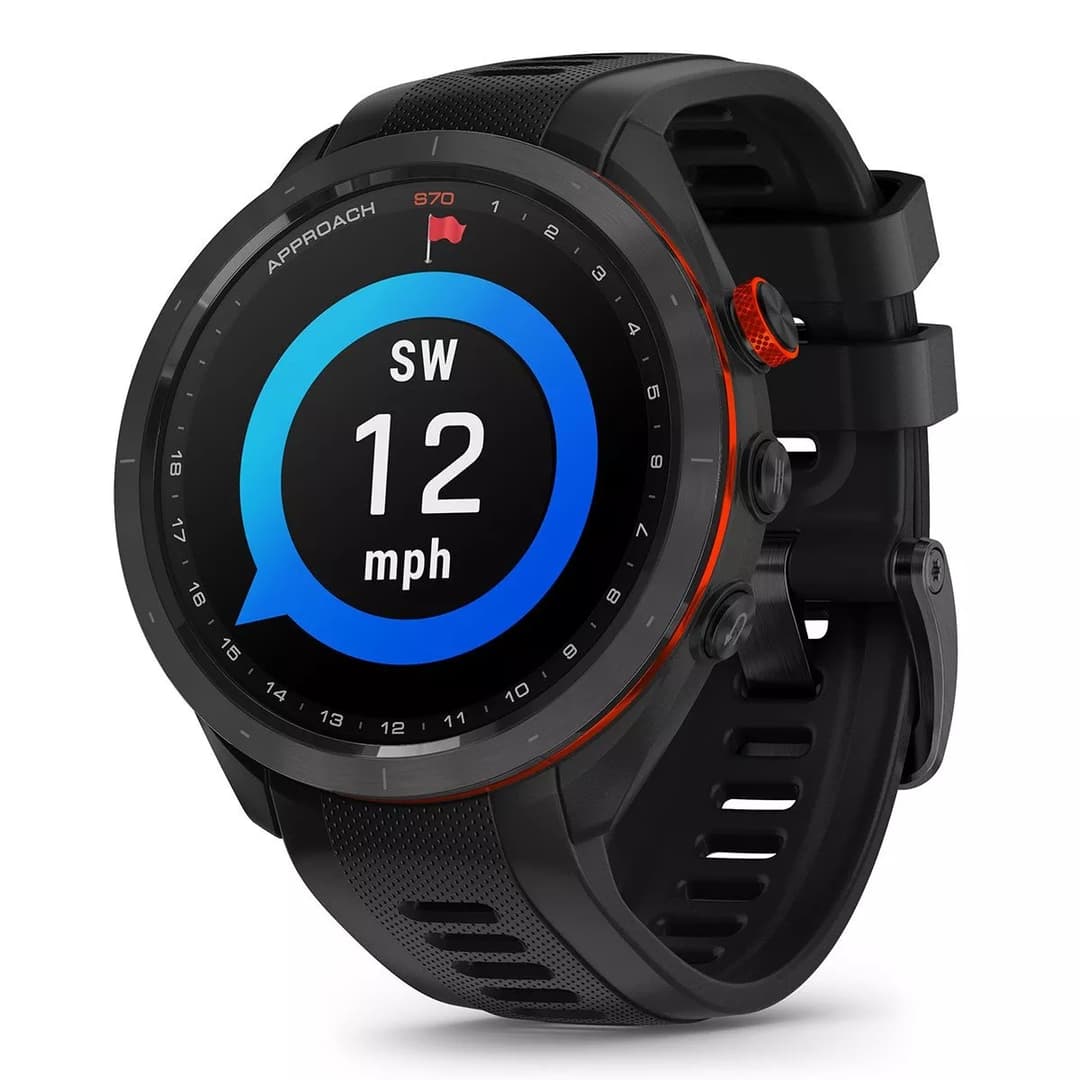 Garmin Approach S70 47mm GPS Golf Smartwatch - Black - Image 6