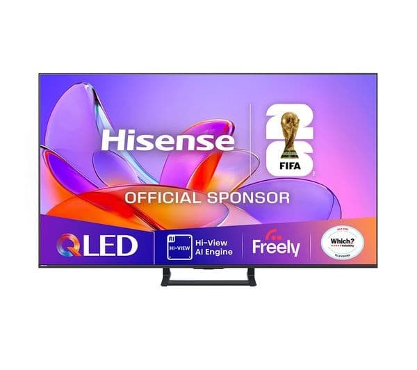 Hisense 75A7QTUK A7Q 75" 4K QLED Smart TV with Freely - Image 1