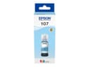 Epson 107 EcoTank Ink Bottle 70ml for ET-18100 - Light Cyan thumbnail 3