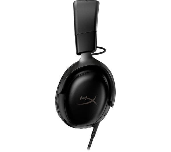 HyperX Cloud III Wired Gaming Headset, 3.5mm / USB-C / USB-A - Black - Image 2
