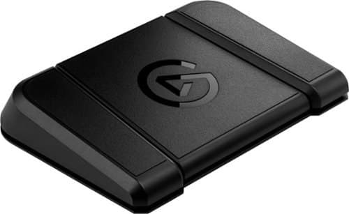 Elgato Stream Deck Pedal - 3 Customizable Foot Pedals - Black - Image 1