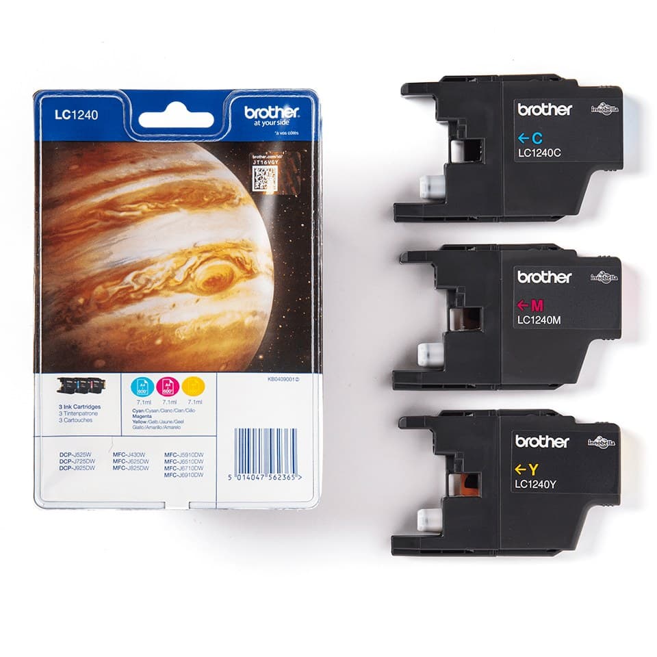 Brother Ink Cartridge Pack: Cyan / Magenta / Yellow - Image 2